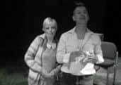 Phil Jones and Sue Hill perform in A Day To Remember