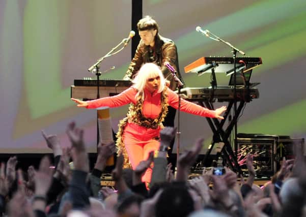 Blondie in concert at Sherwood Pines