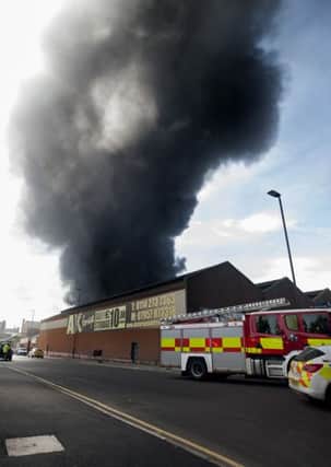 The Smoke from a  fire at a plastics recycling firm in the Worthing Road area of Attercliff Sheffield could be seen right across the City on Sunday. 

11 July 2013
Image © Paul David Drabble
www.pauldaviddrabble.co.uk