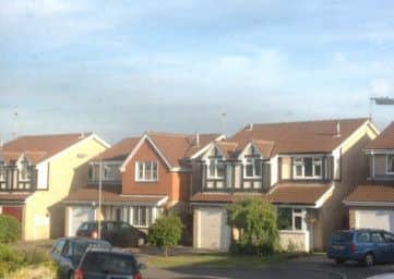 Smoke from Sheffield blaze drifting over Gateford at 7.26pm. Photo taken by Tony Gilchrist