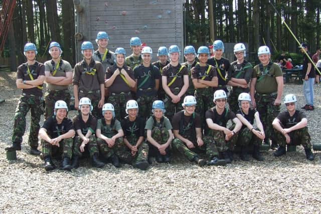Picture Senior Cadets from Lincolnshire Battalion 4 Company