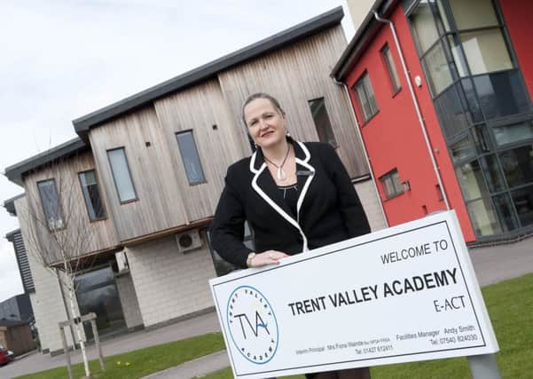 Trent Valley Academy headteacher Fiona Wainde