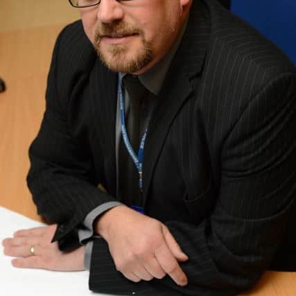 DI Ash Wilson pictured at Worksop Police Station  (w120924-8b)