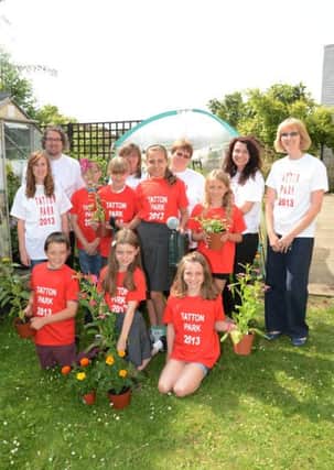 Pupils at Laughton All Saints School in Laughton-en-le-Morthen have designed a garden and will be building it a Tatton Park next week G130712-6b
