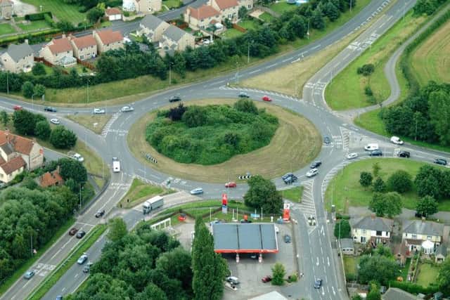 A57 Mill House Roundabout.