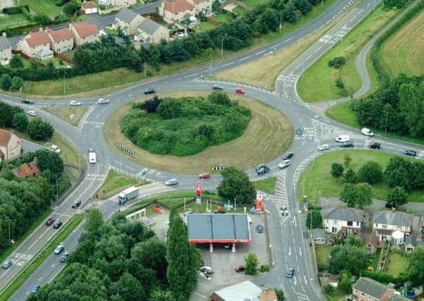 A57 Mill House Roundabout.