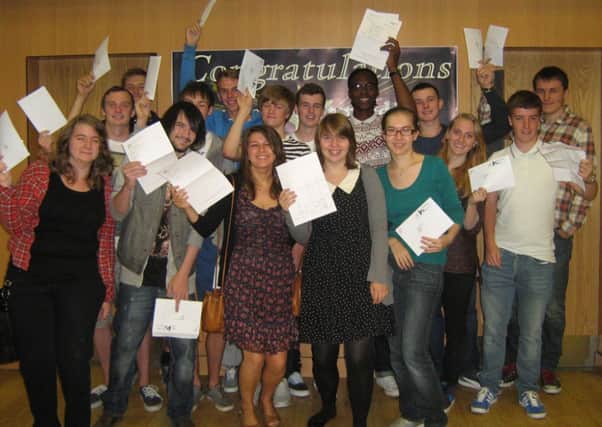 Aston Academy students were thrilled with their results on A Level day
