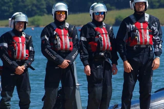 The Watersafe UK team prepare for the Round Britain 999 Coastal Challenge