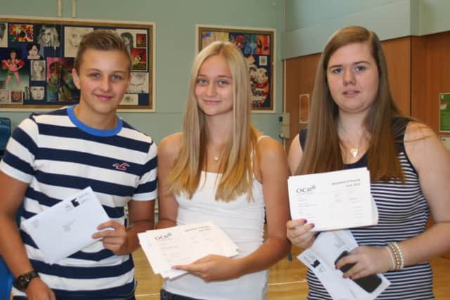 Aston Academy GCSE students Kelsie Bennett, Courtney Smith, Sophie Pickersgill and Jessica Elliss