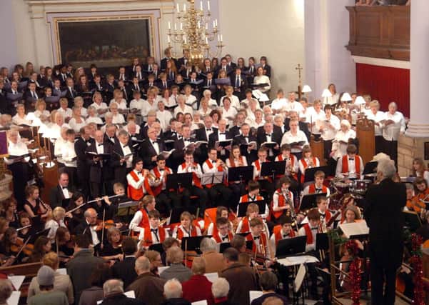 Gainsborough Choral Society's annual Carols for All concert at All Saints Church G111210-9b