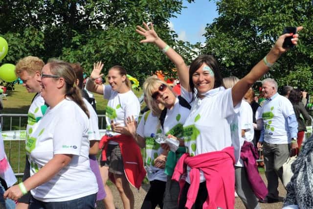 Miles For Macmillan sponsored walk at Clumber Park
