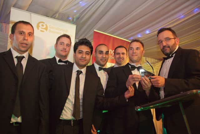Gainsborough Business Awards 2013. Best use of innovative technology winner - Park Acre Enterprises