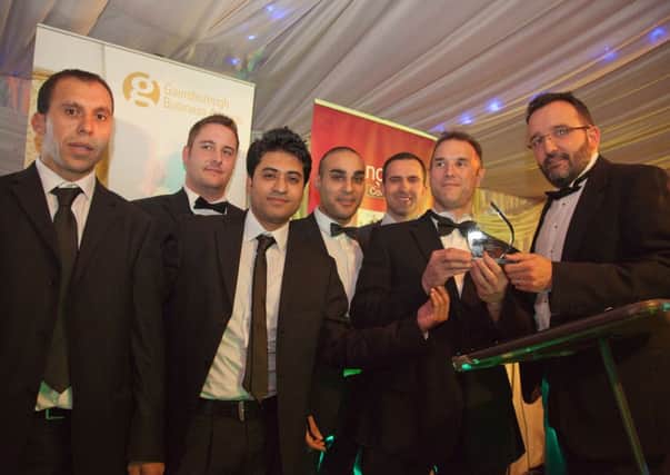 Gainsborough Business Awards 2013. Best use of innovative technology winner - Park Acre Enterprises