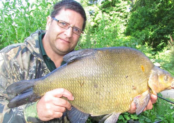 Local specimen hunter, Ian Cougill, had a bumper session this week, landing several double figure bream.