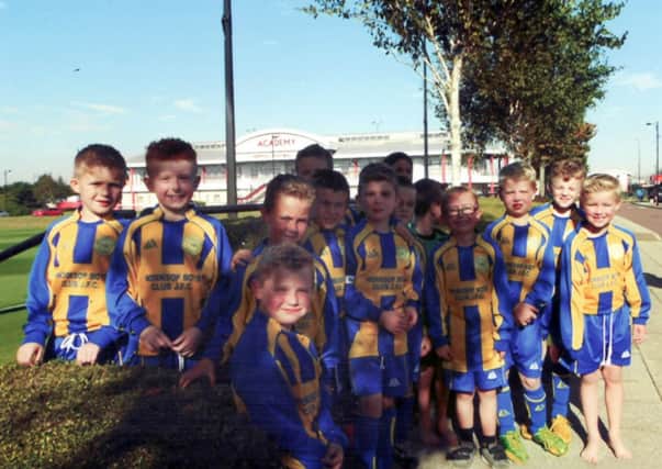 Worksop Boys Under 8's trip to Liverpool