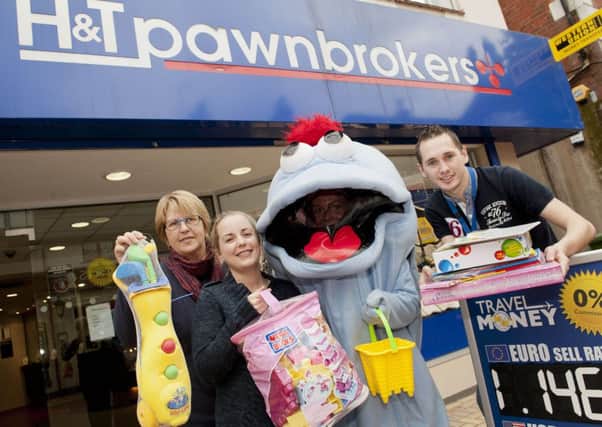 Staff at H&T Pawnbrokers were fundraising on Saturday in aid of Bassetlaw Hospital Children's Ward