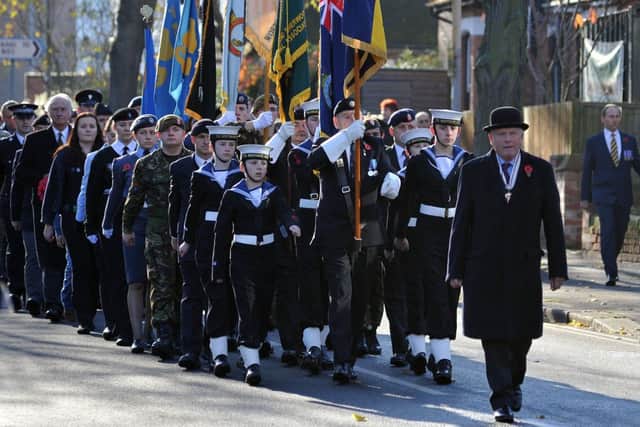 Worksop Remembrance Parade 2012 (w121112-4e)