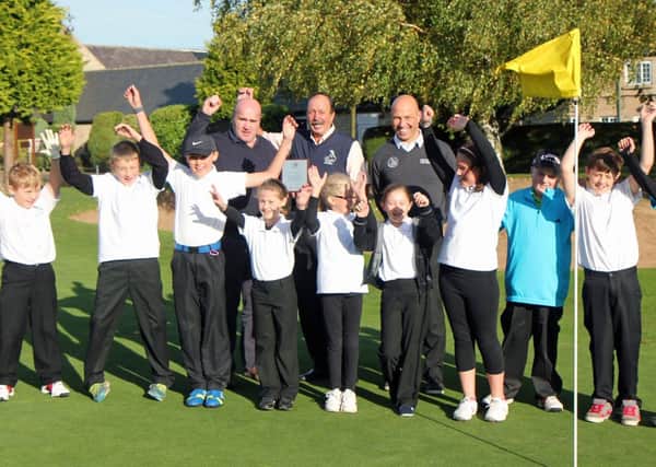 Bondhay Golf Club celebrate their GolfMark success