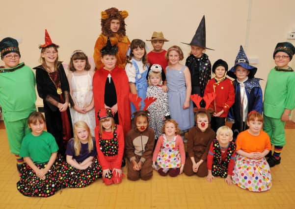 Whitwell Junior Players dress rehearsal for A Christmas Wizard of Oz