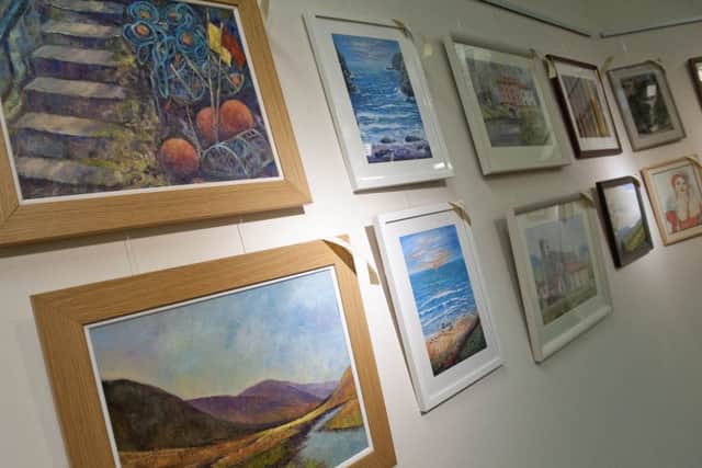 The Worksop Society of Artists are showing their winter exhibition at Worksop Library Gallery