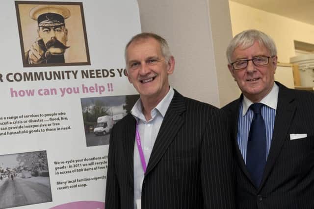Hope Chief Executive Officer Alan Diggles (left) and vice chairman/ treasurer, Alan Sutton