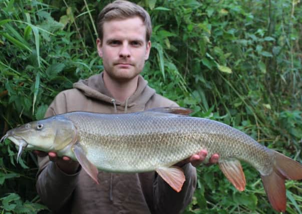 Specimen angler Dan Ellis is never far from the big fish