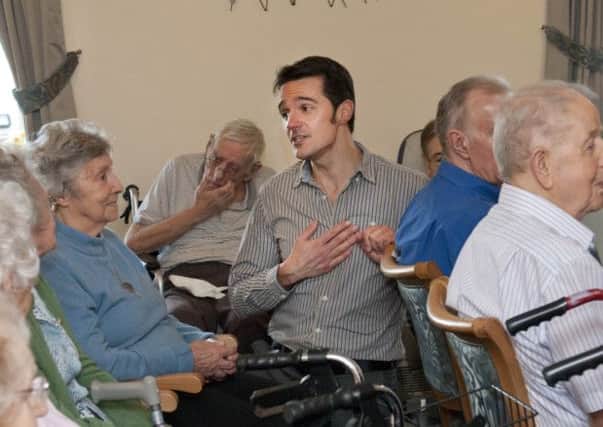 Lost Chord performed for residents of Waterside Grange Care Home, Dinnington on Wednesday