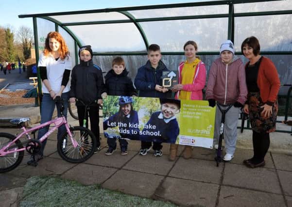 Greenlands School has been awarded the Bronze School Mark for outstanding contribution to cycling.