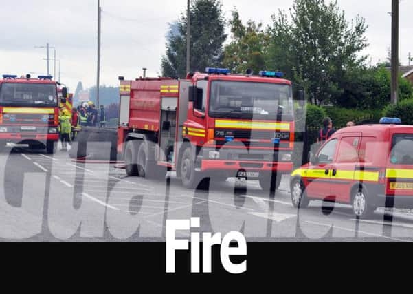 Firefighters attended an incident at Carlton-in-Lindrick