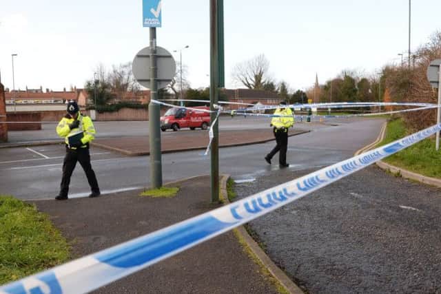 Police have closed off Churchgate car park in Retford
