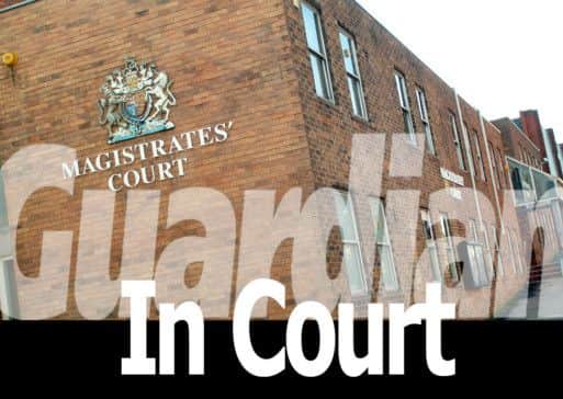 Guardian in court logo