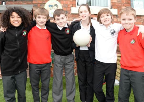 Parish Church School pupils from Gainsborough took part in the Lincoln North Volleyball competition