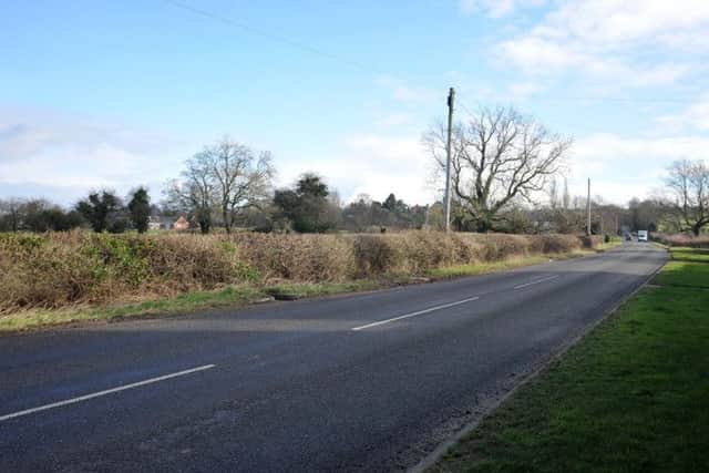 The incident took place on Leverton Road near to Hill View Farm