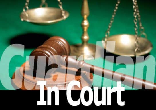 Guardian in court logo