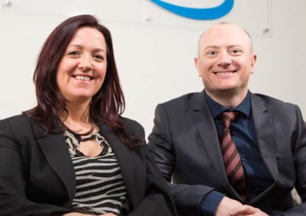 Katie Jones and Barry Simmons, Managing Directors of Provide Education on Morston Claycliffe Business Park in Barnsley. Picture: Enterprising Barnsley