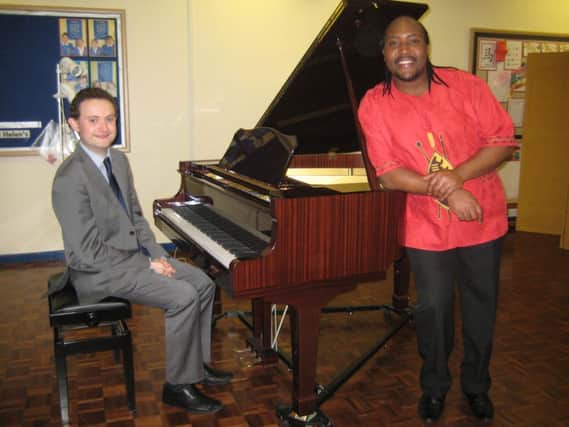 South African singer Njabulo Madlala with pianist William Vann
