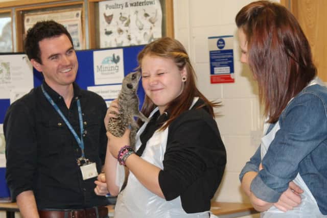 Animal Welfare is one course people can try out at the Rotherham College taster event