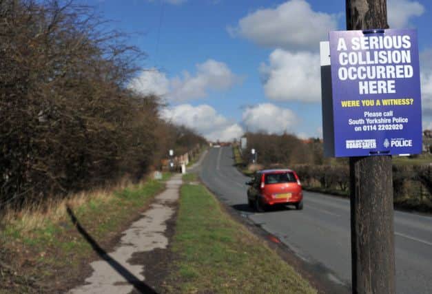 Scene of accident where a 52-year-old man was killed by a car on Hard Lane.