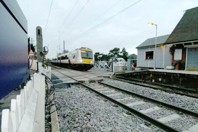 Elsenham railway station in Essex