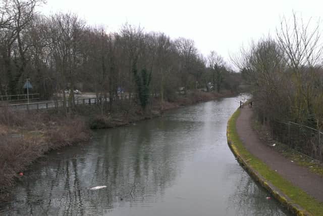 The police scene was clearly visible to traffic and pedestrians going past on Shireoaks Road