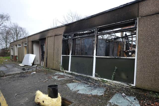 Fire at the old Greenacre Day Centre on Wingfield Avenue, Worksop