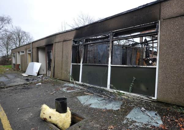 Fire at the old Greenacre Day Centre on Wingfield Avenue, Worksop