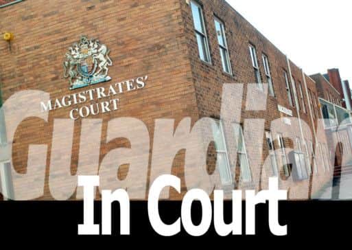 Guardian in court logo