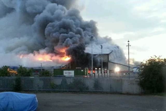 Four fires have occured at the recycling centre in the past six months