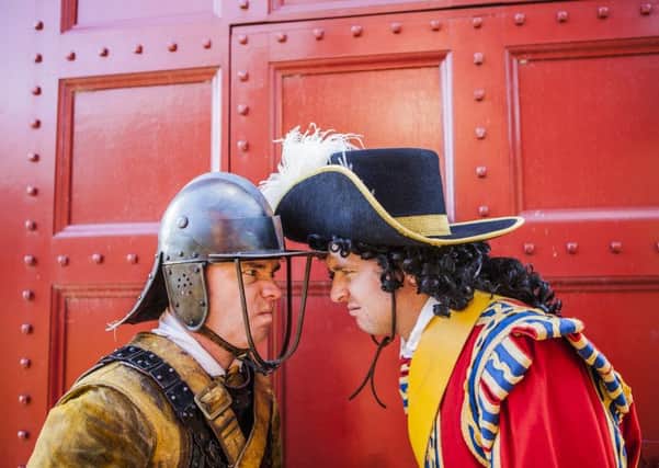 King Charles and Cavendish will do battle at Bolsiover Castle this May Day bank holiday