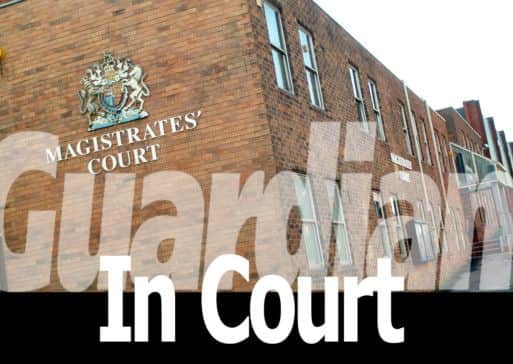 Guardian in court logo