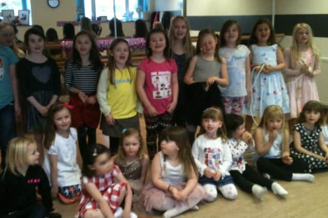 The Tracey Everett-Fox Dance School celebrate the studio's second anniversary