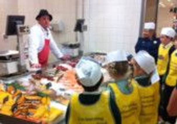 Pupils from St Luke's School in Shireoaks had a tour of their local Tesco as part of the supermarket's Farm to Fork scheme
