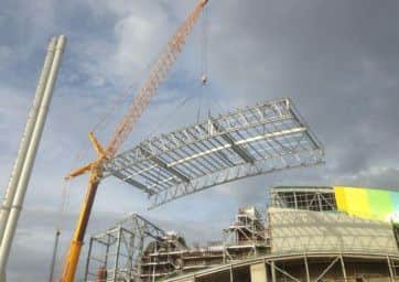 The EFW Facility in Oxford that Worksop Galvanizers is helping to build