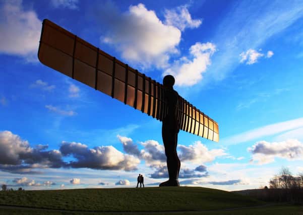 The Angel of the North was one of the modern sculptures Mary Yule talked about in her lecture